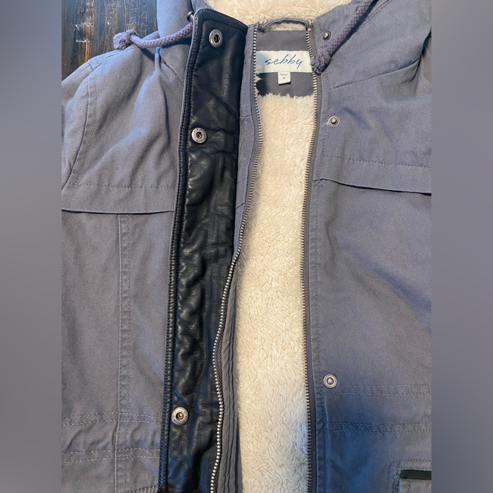 Sebby Gray Winter Jacket - Picture 2 of 7